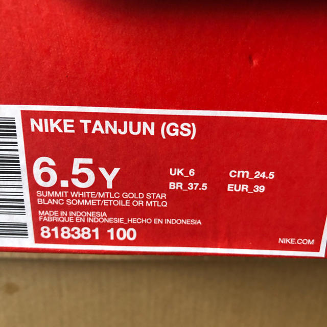 NIKE(ナイキ)のNIKE TANJUN (GS) レディースの靴/シューズ(スニーカー)の商品写真