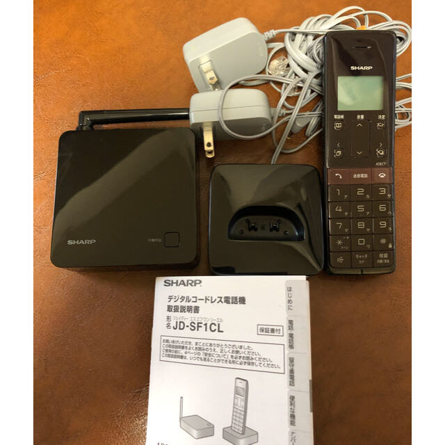 SHARP(シャープ)のtatau_02000様専用★美品★シャープ　デジタルコードレス電話機 スマホ/家電/カメラの生活家電(その他)の商品写真