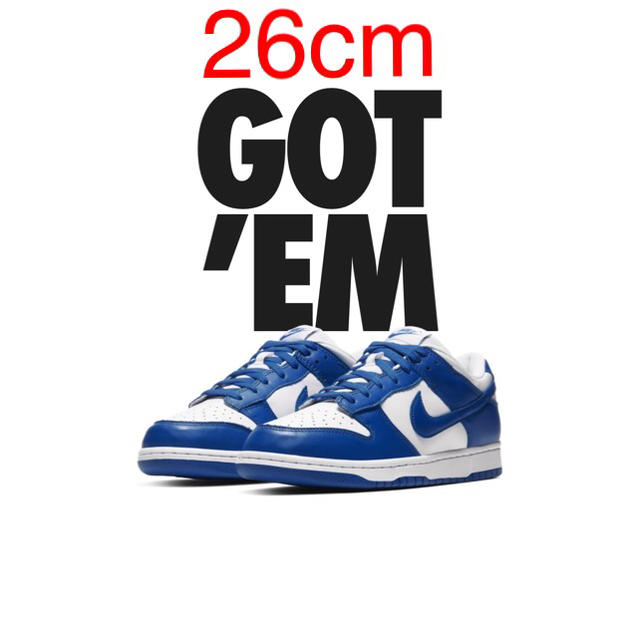 26cm DUNK Low PRO SB ダンク Varsity Royal