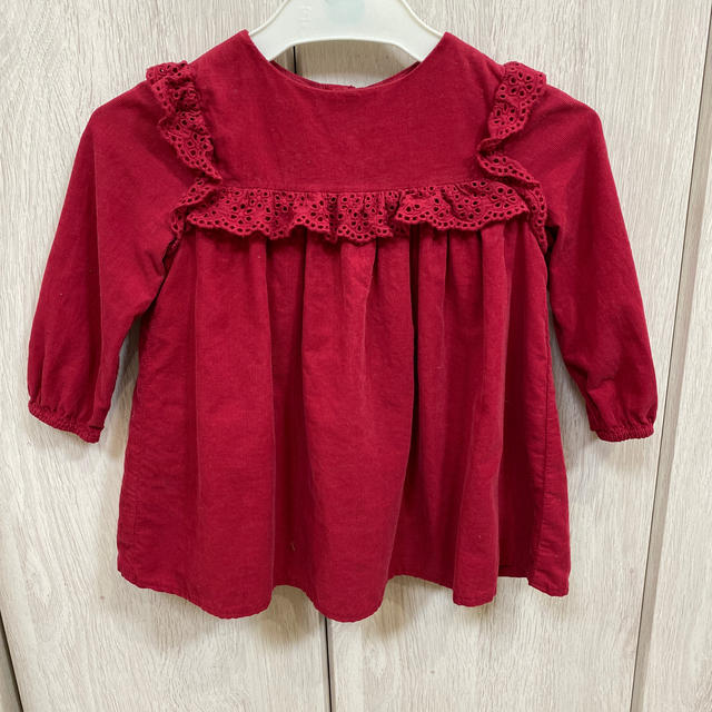 ZARA(ザラ)のZARABABY 80サイズ　ワンピース キッズ/ベビー/マタニティのベビー服(~85cm)(ワンピース)の商品写真