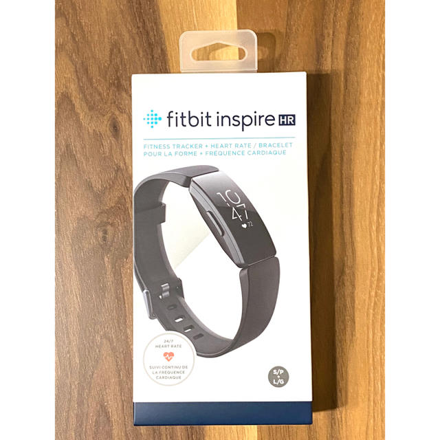 新品未開封　Fitbit INSPIRE HR BLACK