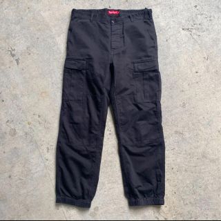 シュプリーム(Supreme)の17AW Supreme Cargo Pant W34 Black カーゴパンツ(ワークパンツ/カーゴパンツ)