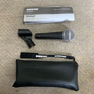 snow様専用　SHURE SM58 ダイナミックマイク(マイク)