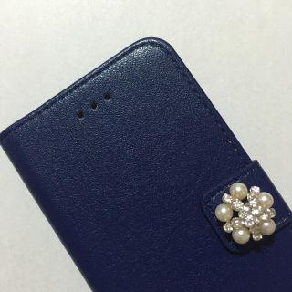 iPhone6/6Sケース ネイビー(モバイルケース/カバー)