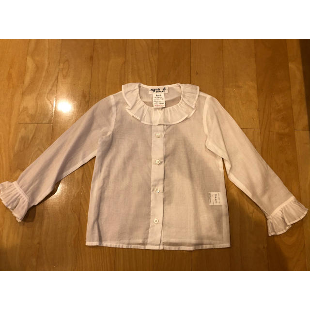 agnes b.(アニエスベー)のagnes b.ブラウス　4ans キッズ/ベビー/マタニティのキッズ服女の子用(90cm~)(ブラウス)の商品写真