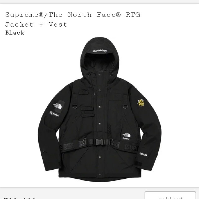 【正規品質保証】 Supreme - Ve + Jacket RTG Face® North Supreme®/The マウンテンパーカー