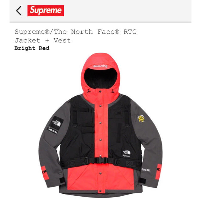 Supreme - Supreme®/The North Face®RTG Jacket ＋Vest
