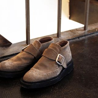 ノンネイティブ(nonnative)のnonnative × TRICKER'S STRAP BUCKLE ANKLE(ドレス/ビジネス)