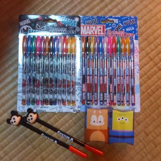 ディズニー(Disney)のマーベル　MARVEL　ディズニー　文房具セット(その他)