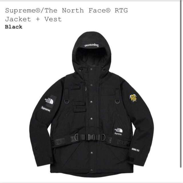 Supreme the north face RTG jacket vest