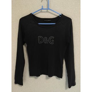 ディーアンドジー(D&G)のD&G 黒　Tシャツ　長袖(Tシャツ(長袖/七分))