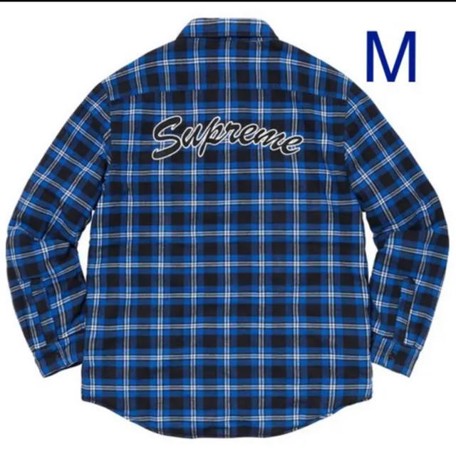 Supreme 19aw Arc Logo Flannel Shirt M