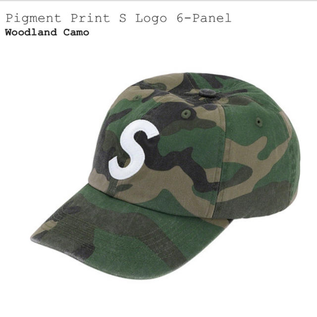 帽子Pigment Print S Logo 6-Panel