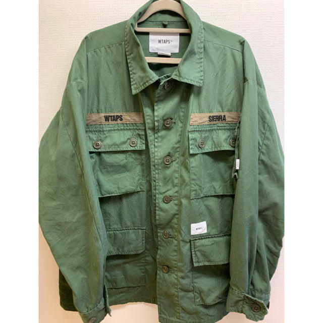 WTAPS JUNGLE LS OLIVE Sサイズ　ダブルタップス