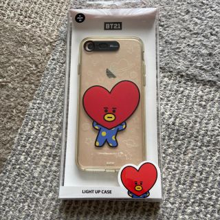 ボウダンショウネンダン(防弾少年団(BTS))のBT21 TATAライトアップケース iPhone7、8(iPhoneケース)