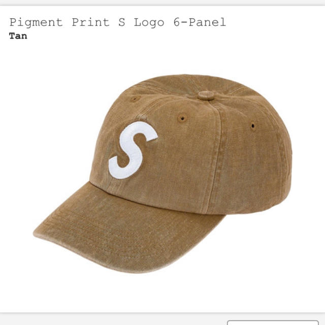 supreme S logo 6-panel