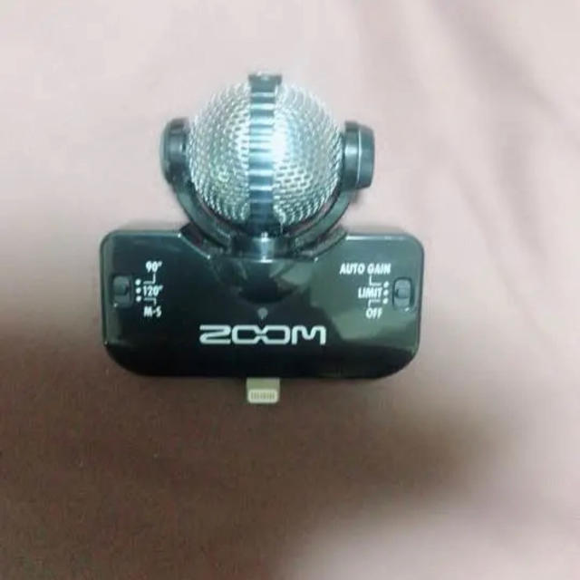 Zoom - ZOOM Professional Stereo Microphone iQ5黒の通販 by ぷる's shop｜ズームならラクマ 好評高評価