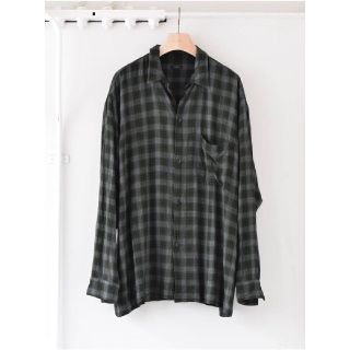 20SS 新品 COMOLI レーヨン オープンカラー シャツ サイズ1