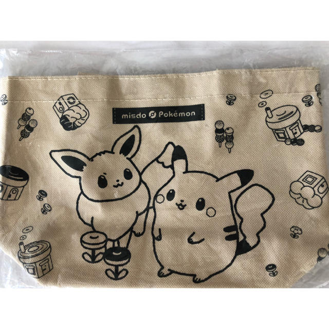 ポケモン(ポケモン)のポケモン　ミスタードーナツ　ランチバック　美品 インテリア/住まい/日用品のキッチン/食器(弁当用品)の商品写真