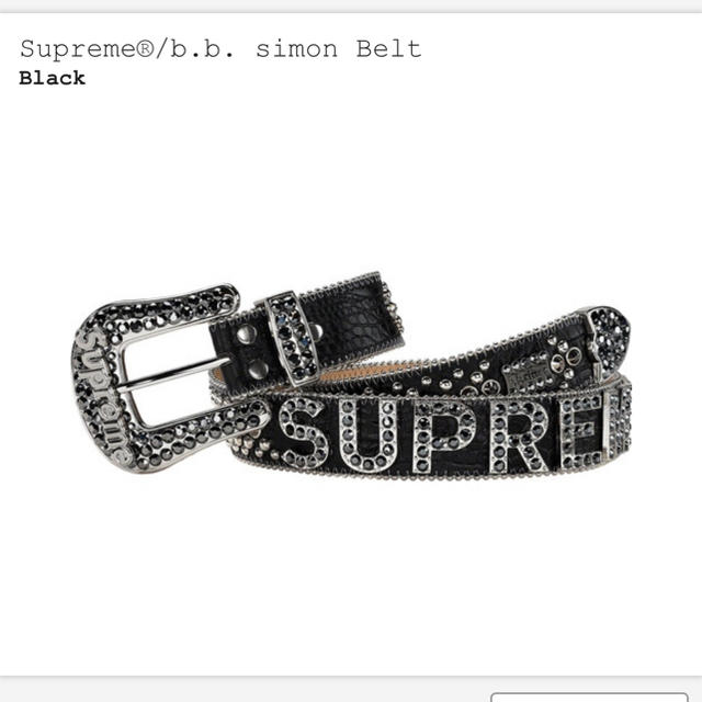 Supreme®/b.b. simon Belt ベルト シモン