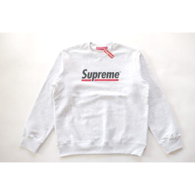 Supreme - (L)Supreme Underline Crewneckシュプリームスウェットの