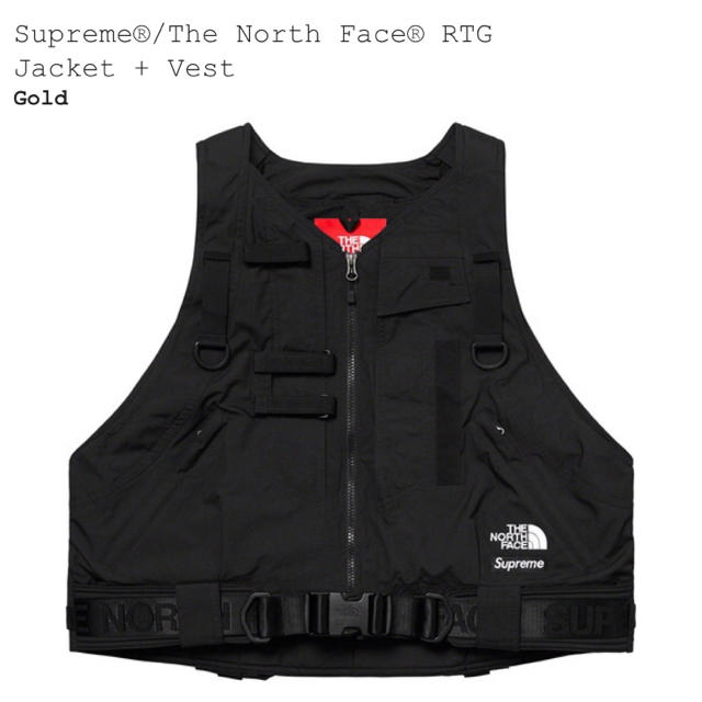 Supreme North Face RTG Vest ベストのみ M 新品 - ベスト