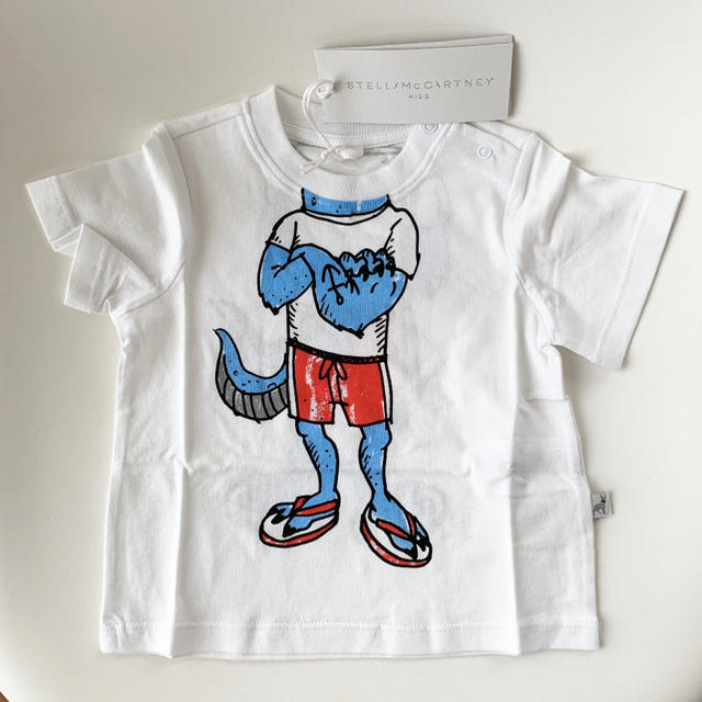 STELLA McCARTNEY KIDS ウルフコットンTシャツ