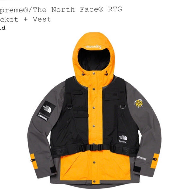 supreme the north face jacket +vest