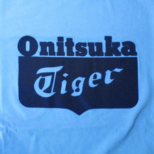 Onitsuka Tiger(オニツカタイガー)の★送料無料★UK直輸入★オニツカタイガー★ロゴ Tシャツ★青x紺/L★ メンズのトップス(Tシャツ/カットソー(半袖/袖なし))の商品写真