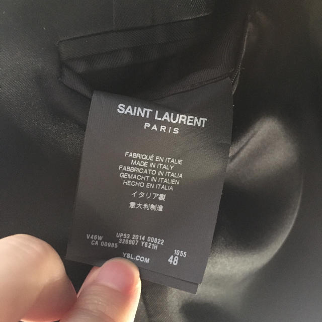 Saint Laurent(サンローラン)のサンローラン     ベイビーキャット　テーラード　48 14ss メンズのジャケット/アウター(テーラードジャケット)の商品写真