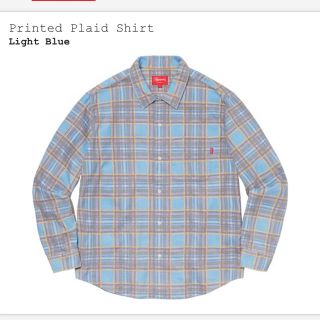 シュプリーム(Supreme)のsupreme printed plaid shirt Mサイズ(シャツ)