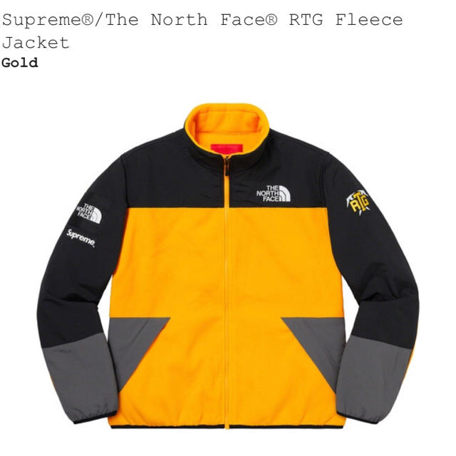 supreme northface RTG fleece jacket