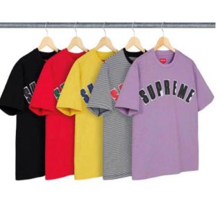 シュプリーム(Supreme)のsupreme Arc Appliqué S/S Top 専用(Tシャツ/カットソー(半袖/袖なし))