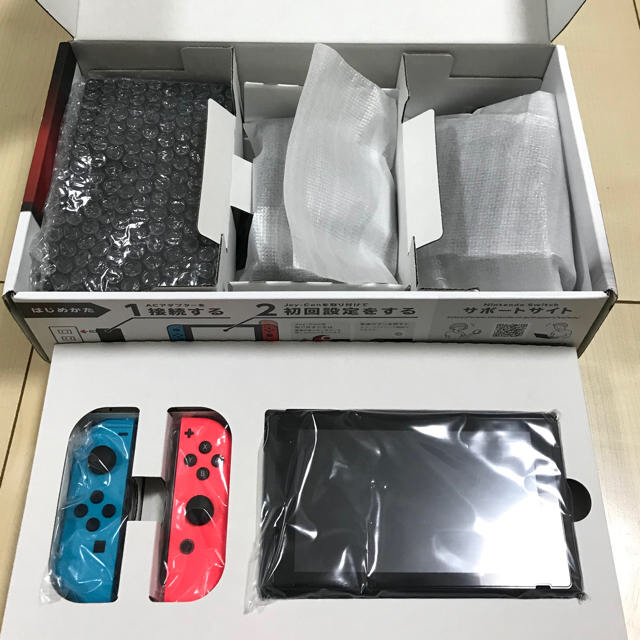 ★約2年間保証付き★ Nintendo Switch ネオンブルー/ (R)