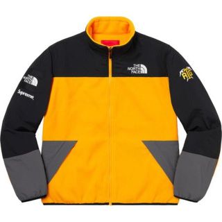 シュプリーム(Supreme)のL Supreme North Face RTG Fleece Jacket 黄(その他)