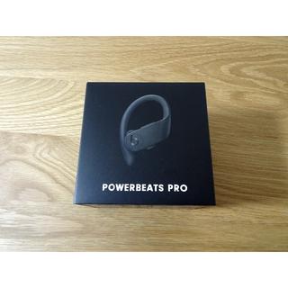 ビーツバイドクタードレ(Beats by Dr Dre)のPowerbeats Pro BLACK ブラック 完全ワイヤレスイヤホン(ヘッドフォン/イヤフォン)