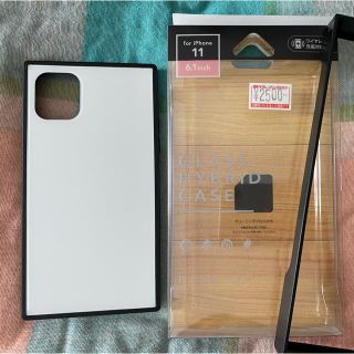 iPhoneケース 11用サイズ GLASS HYBRID CASE(iPhoneケース)