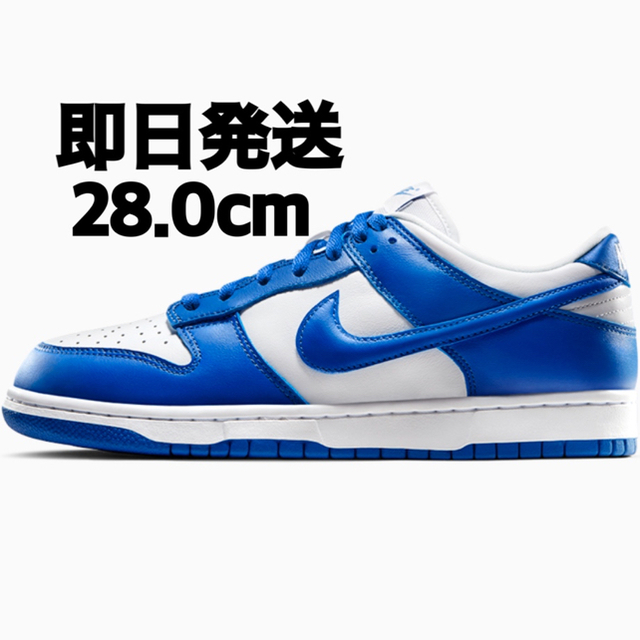 NIKE(ナイキ)のNIKE DUNK LOW ダンクVARSITY ROYAL 28cm メンズの靴/シューズ(スニーカー)の商品写真