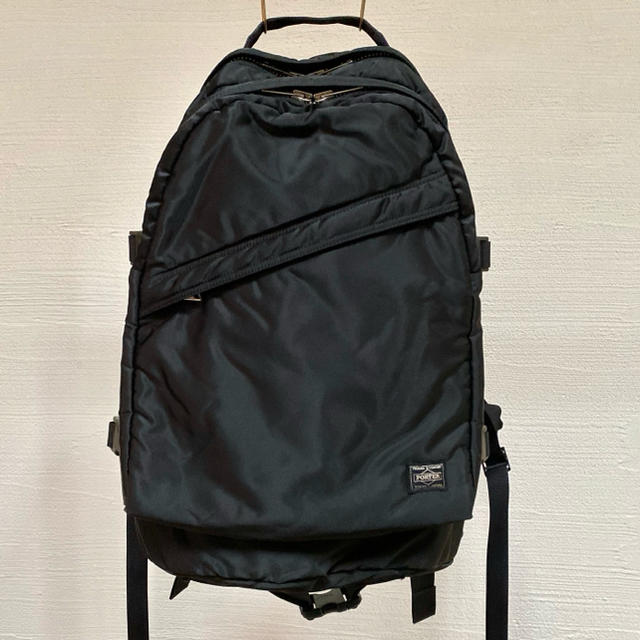 バッグパック/リュックかーこ専用:PORTER／TANKER／デイパック／黒／23L