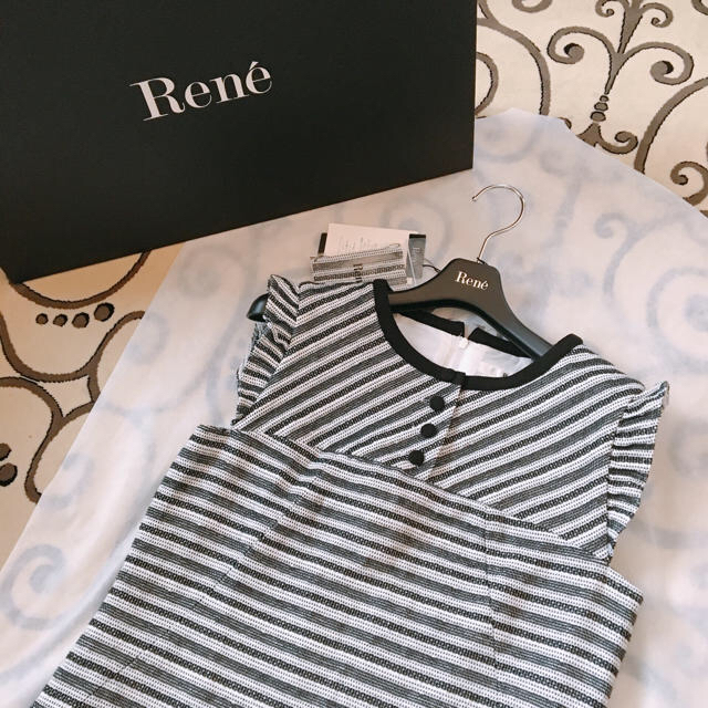 René(ルネ)の極美品 Rene ワンピース　size34 レディースのワンピース(ひざ丈ワンピース)の商品写真