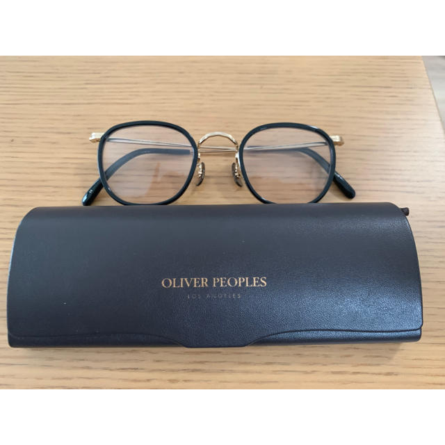 Ayame(アヤメ)のoliver peoples mp-12 ブラックゴールド メンズのファッション小物(サングラス/メガネ)の商品写真