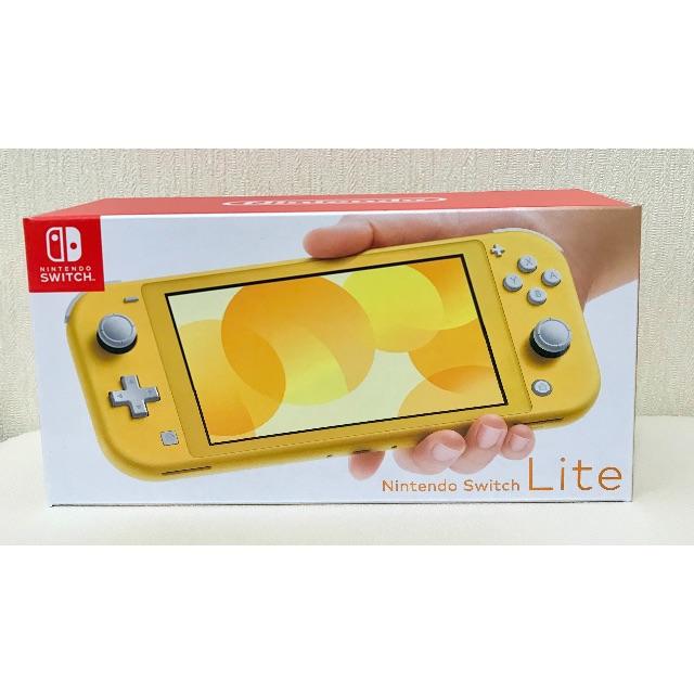 新品未使用】Nintendo Switch Lite イエロー - 携帯用ゲーム機本体