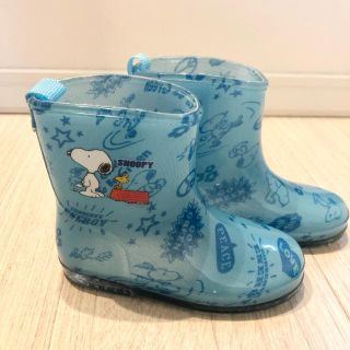 スヌーピー(SNOOPY)の子供用　男の子レインシューズ　15cm(長靴/レインシューズ)