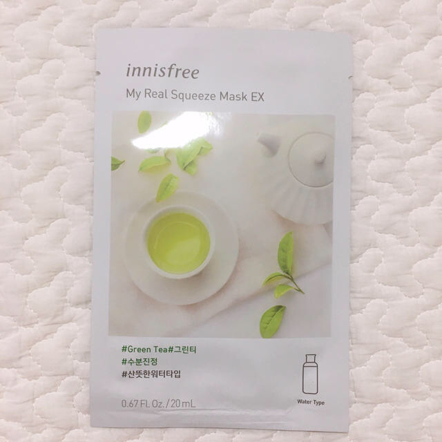 Innisfree(イニスフリー)の【Ryanapi様専用】グリーンティー＆ライム コスメ/美容のスキンケア/基礎化粧品(パック/フェイスマスク)の商品写真