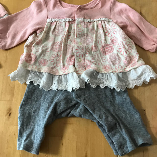 kid’s zoo(キッズズー)の70サイズ♡ロンパース&ベスト ベルメゾン キッズー キッズ/ベビー/マタニティのベビー服(~85cm)(ロンパース)の商品写真