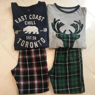 エイチアンドエム(H&M)のサイズ１２０〜１３０Ｈ＆Ｍ長袖パジャマセット(パジャマ)