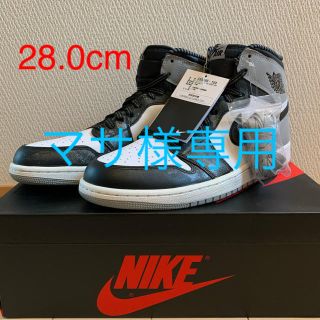 ナイキ(NIKE)の【新品送料込】AIRJORDAN 1 "Barons"+KIXSIXシューレース(スニーカー)