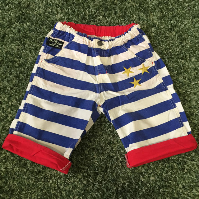 JUNK STORE(ジャンクストアー)のオシャレ★半ズボン  同包なら200円！ キッズ/ベビー/マタニティのキッズ服男の子用(90cm~)(パンツ/スパッツ)の商品写真