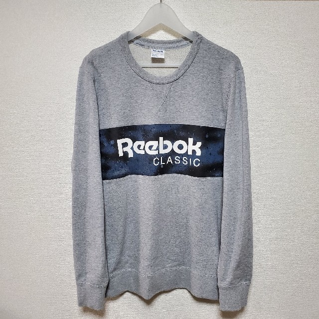 Reebok(リーボック)の【Reebok Classic】（美品）スウェット　トレーナー　O‹LL›サイズ メンズのトップス(スウェット)の商品写真