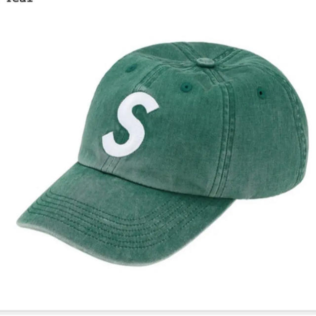 supreme sロゴ キャップ